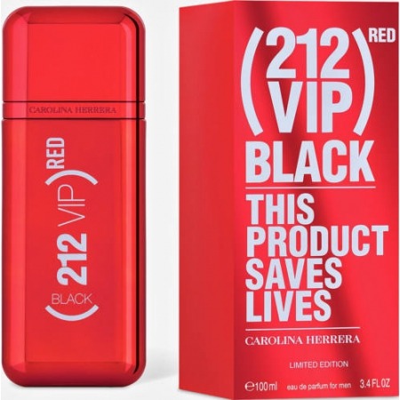 Carolina Herrera 212 VIP Black Red Limited Edition EDP 100ml Uraknak