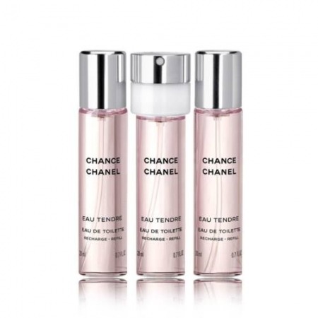 Chanel Chance Eau Tendre (utántöltõ) 3 x 20 ml Hölgyeknek