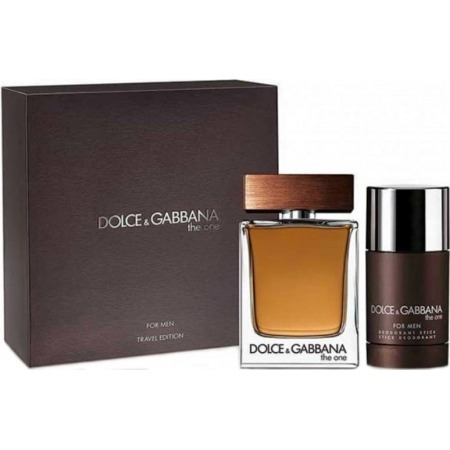 Dolce & Gabbana The One for Men EDT 100ml + 70g Deo Stift Szett Uraknak