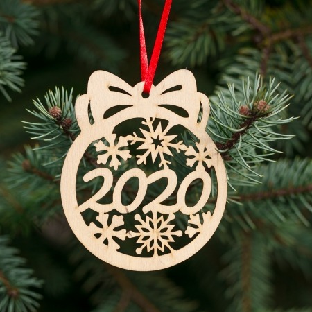 Fa karácsonyfadísz – 2020