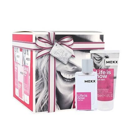 Mexx Life is now for her edt 30ml+2xBL50ml (cube)
