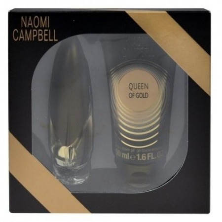 Naomi Campbell Queen of Gold edt 15ml+SG50ml