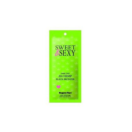 SupreTan Sweet & Sexy™ Dark Tan 20X Hemp Black Bronzer - kifutó termék