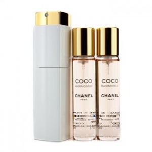 Chanel Coco Mademoiselle edt 60ml (3x20) purse+refills