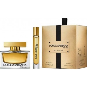 Dolce & Gabbana The One EDP 50ml + EDP 7.4ml Rollerball Szett Hölgyeknek