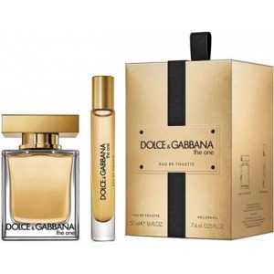Dolce & Gabbana The One EDT 50ml + 7.4ml Rollerball Szett Hölgyeknek