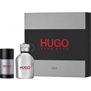 Hugo Boss Hugo Iced EDT 75ml + 75ml Deo Stift Szett Uraknak