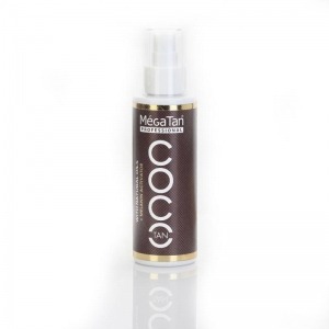 Megatan cocosolis natural dry tanning oil + melani 140ml