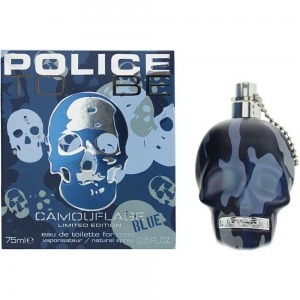 Police To Be Camouflage Blue EDT 75 ml Férfi Parfüm