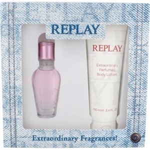 Replay Jeans Spirit for her edt 20ml+BL100ml